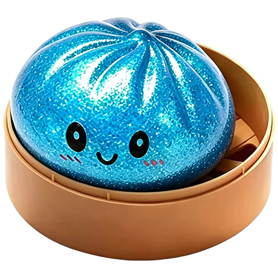Squishy Ravioli Pailleté – Jouet Sensoriel Anti-Stress Ultra Moelleux