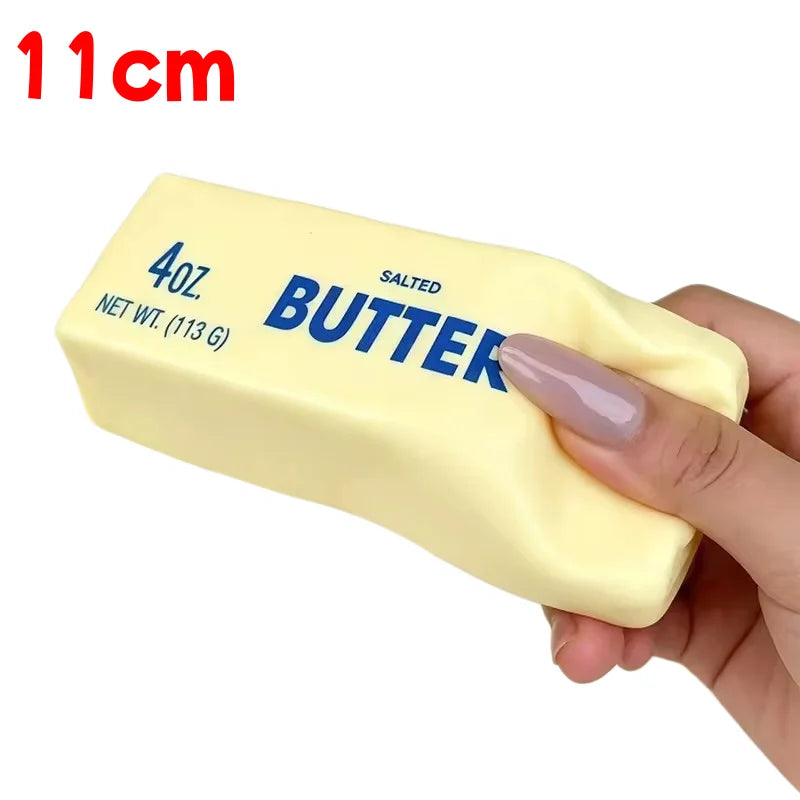 Squishy Butter Stick 🧈 – Jouet Fidget Anti-Stress à Presser