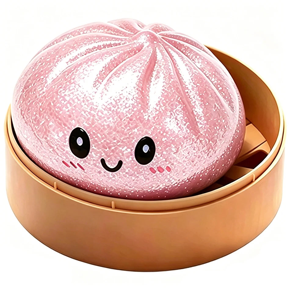 Squishy Ravioli Pailleté – Jouet Sensoriel Anti-Stress Ultra Moelleux