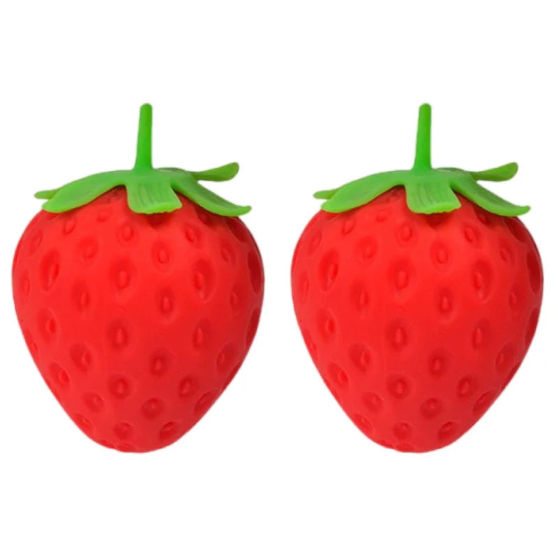 Squishy Fraise Géante 🍓 – Jouet Sensoriel Doux et Satisfaisant