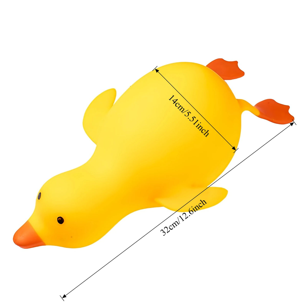 Squishy Canard – Jouet Sensoriel Moelleux à Presser