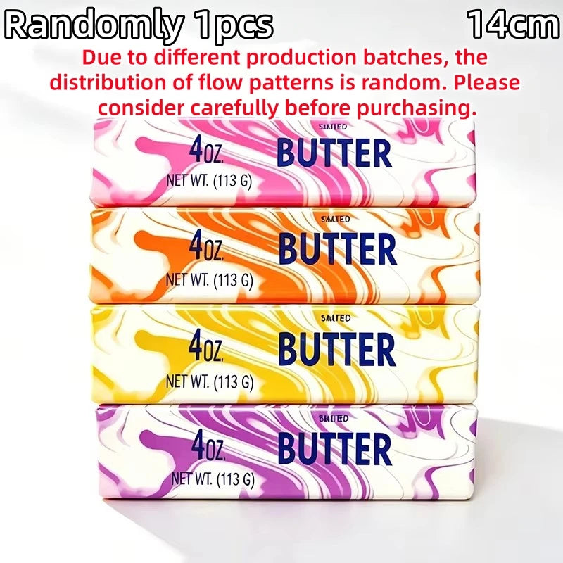 Squishy Butter Stick 🧈 – Jouet Fidget Anti-Stress à Presser