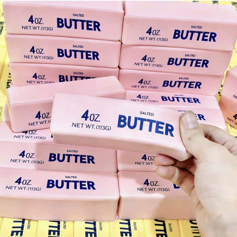 Squishy Butter Stick 🧈 – Jouet Fidget Anti-Stress à Presser