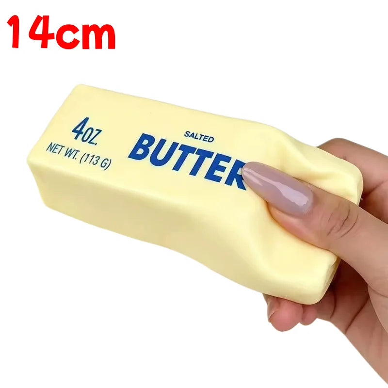 Squishy Butter Stick 🧈 – Jouet Fidget Anti-Stress à Presser