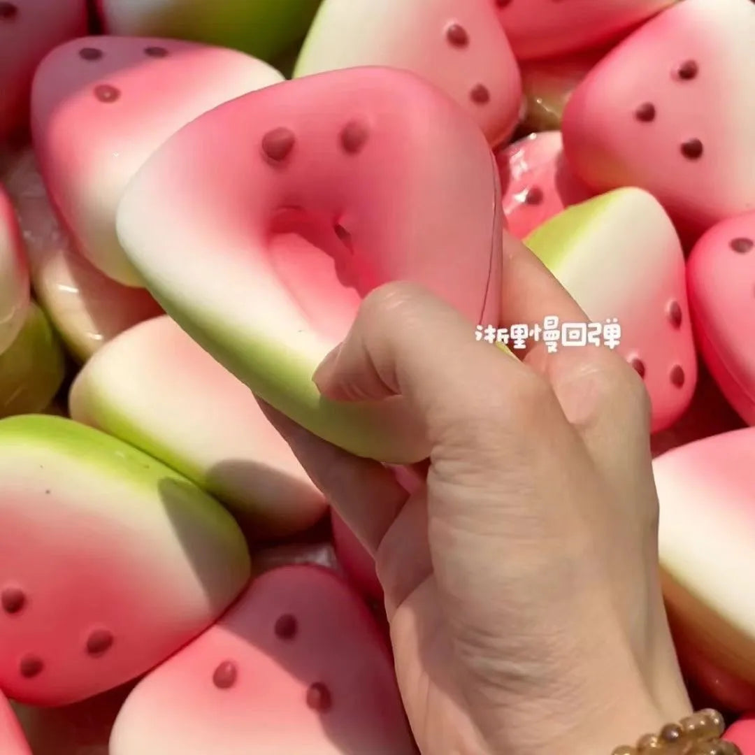 Squishy Pastèque – Jouet Anti-Stress Moelleux et Satisfaisant